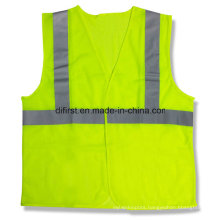 Lime Class 2 High Visibility Safety Vest with Velcro Closure